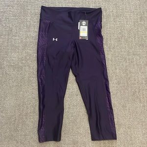 Under Armour Purple Crop NWT